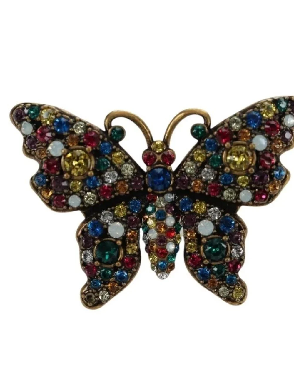 GUCCI Pierce Earring metal Multicolor Auth LNZ860V
